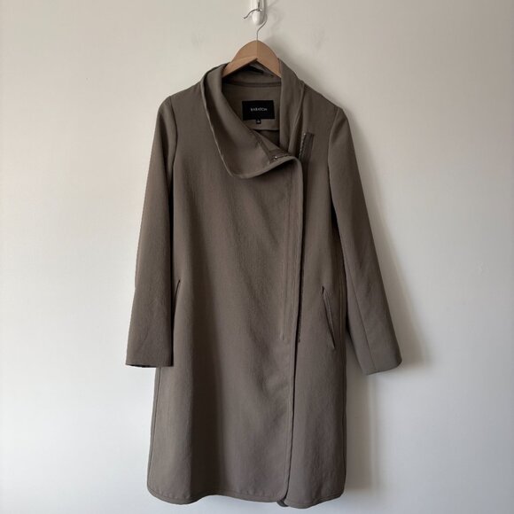 Aritzia Babaton Cormac Lightweight Trench Coat Taupe Size XS - Picture 3 of 8